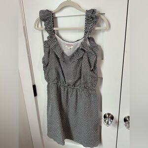 Andree by Unit Women’s Black and White Gingham Dress size large